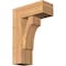 Ekena Millwork Westlake Block Smooth Bracket w/ Offset Brace, Western Red Cedar, 7 1/2"W x 18"D x 26"H BKT0806X18X26WTL05SWR - alternate 1